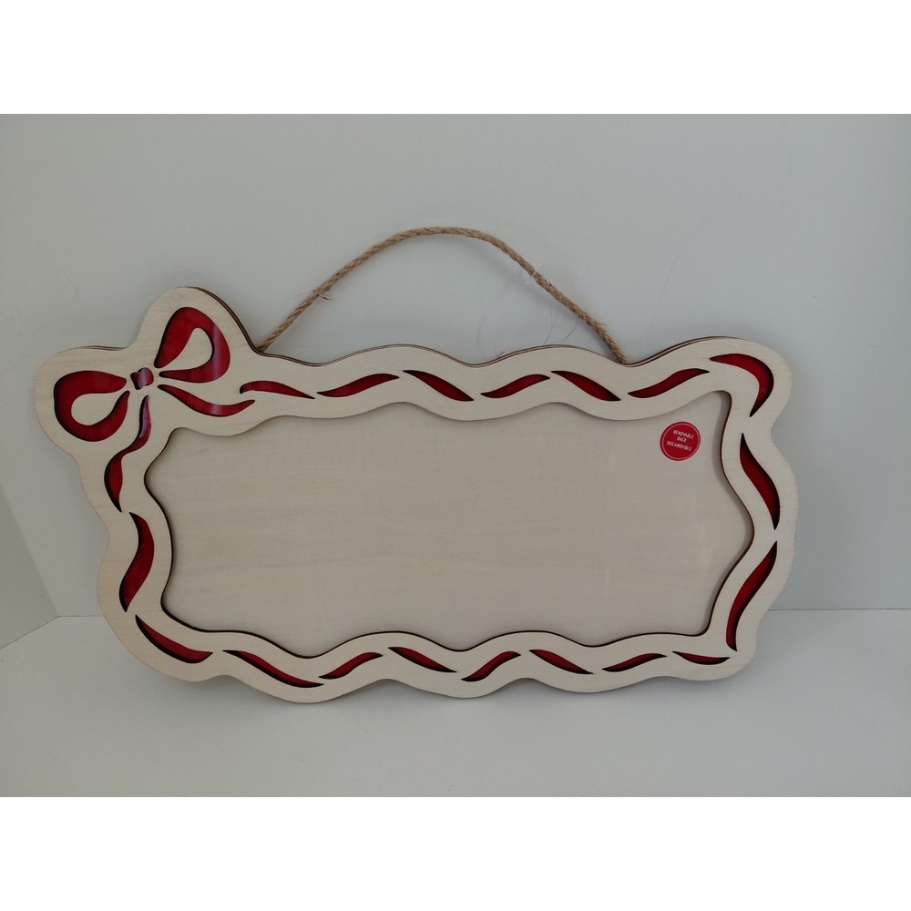Make Market DIY Wood & Acrylic Decor Plaque Sign Christmas NWT